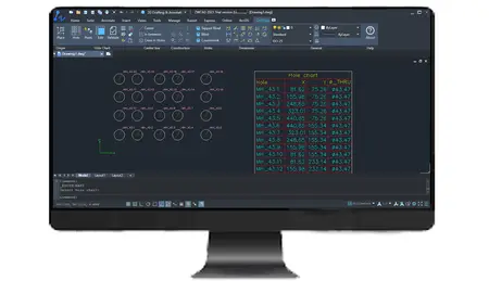 Hole Chart for ZWCAD 6.1.1.0