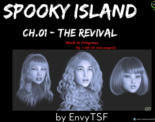 AstralBot3D - Spooky Island 3D Porn Comic