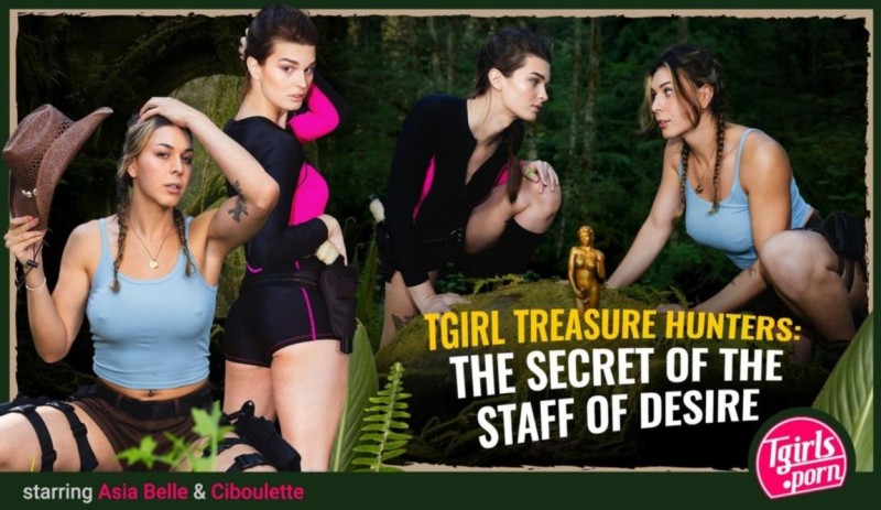 Asia Belle, Ciboulette- TGirl Treasure Hunters The Secret of the Staff of Desire 1080p