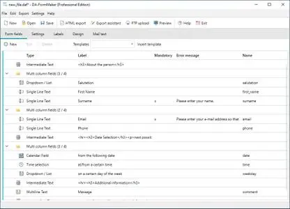 DA–FormMaker Professional 4.18 Multilingual