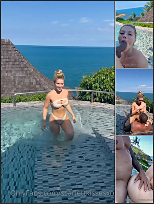 Scarlett Kisses Fucks A Hotel Waiter Video Leaked - [Onlyfans] - 2025 (HD 720p)