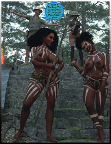 Artist - Cannibal Tribe 3D Porn Comic