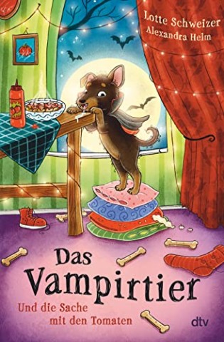 Cover: Lotte Schweizer - Das Vampirtier und die Sache mit den Tomaten: Die perfekte Mischung aus Witz, Charme und einer klitzekleinen Prise wohligem Grusel &ndash; zum Vorlesen ab 7 Jahren
