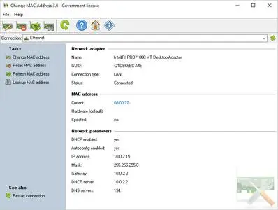 LizardSystems Change MAC Address 25.01 Multilingual + Portable