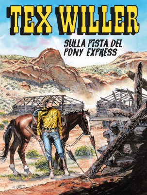 Tex Willer N.75 - Sulla pista del Pony Express (SBE Gennaio 2025)(Nuova Serie)