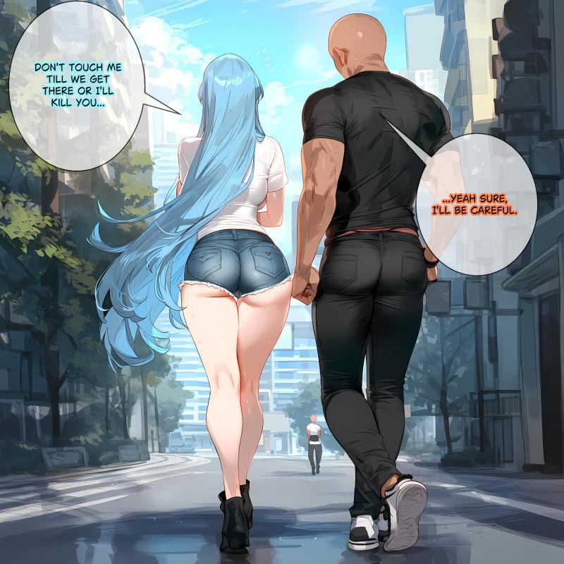 Ecchi AI - Esdeath x Akame AI Porn