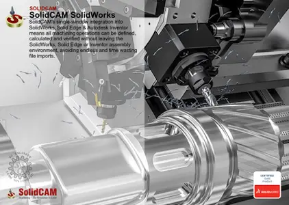 SolidCAM 2024 SP2 HF2 Build 155200 for SolidWorks Win x64