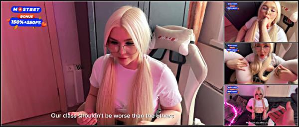 Blondessa - The Condom Broke While I Was Banging a Hot Model Classmate. - [PornHub] - 2025 (FullHD 1080p)