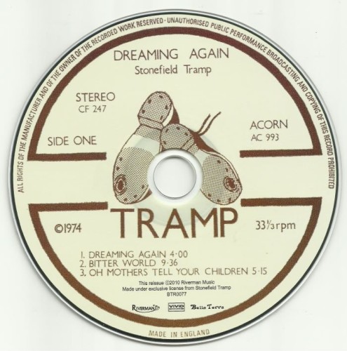 Stonefield Tramp - Dreaming Again (1974) (2010)  Lossless