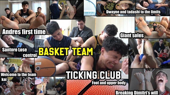 Str8crushfeet - Basket Team Tickling Club