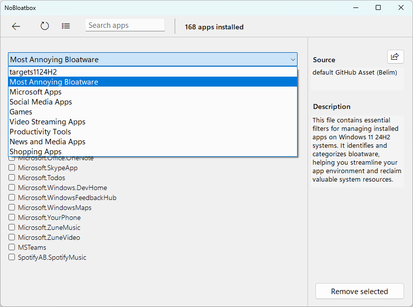 NoBloatbox v0.31.0