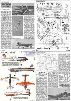 Letectvi+Kosmonautika 1985-23 - Scale Drawings and Colors