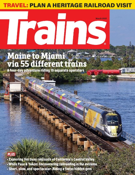 Trains - March 2025