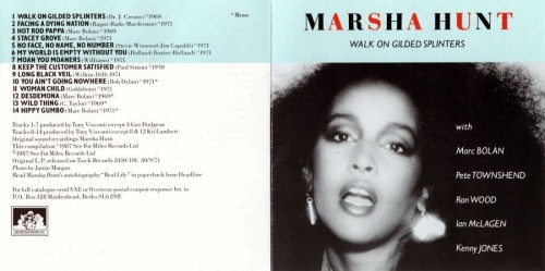 Marsha Hunt - Walk On Gilded Splinters (1969-71)(1987) Lossless