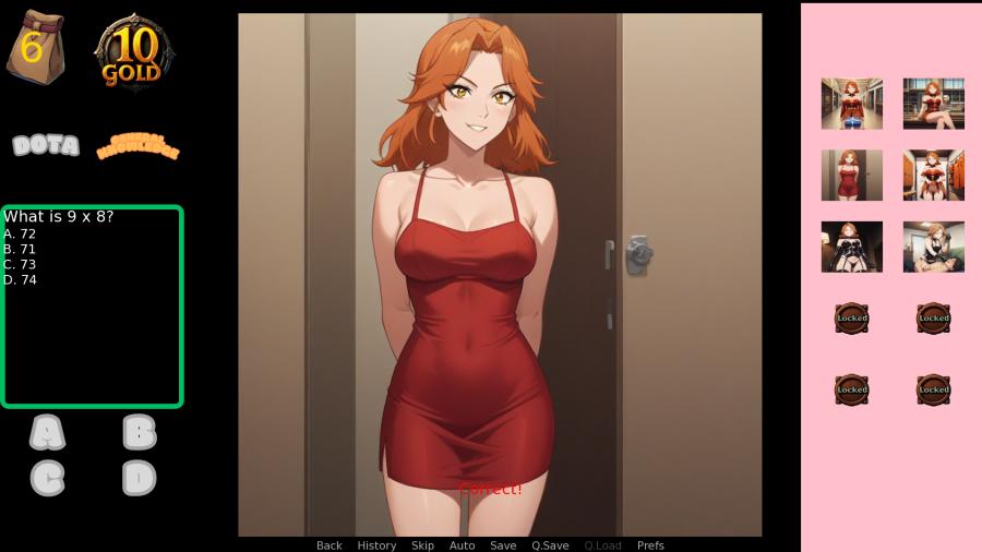 Redknightinnovations - Sexy Dota Quiz -Lina Ver.1.0 Porn Game