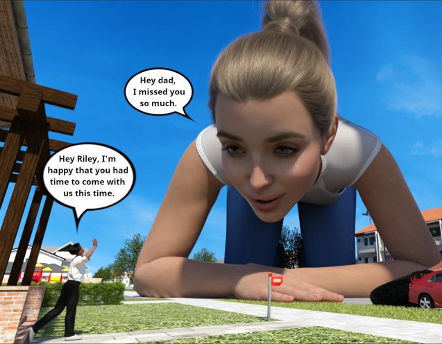 Scarlett-GTS - Family Day 3D Porn Comic