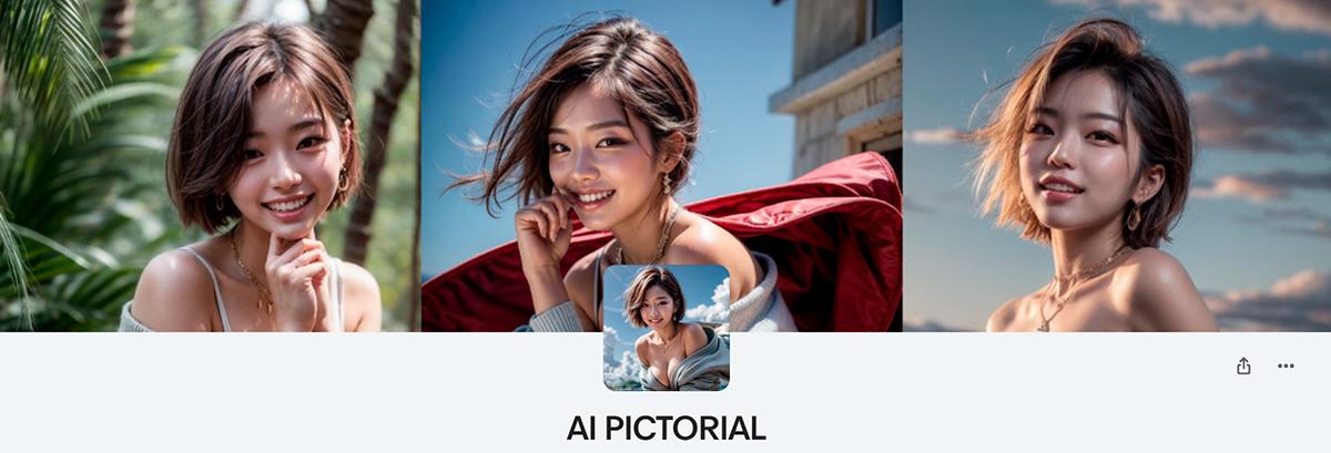 Коллекция арт работ автора AI PICTORIAL / COLLECTION AI PICTORIAL