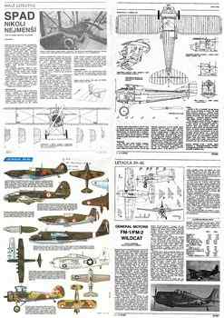 Letectvi+Kosmonautika 1985-25 - Scale Drawings and Colors