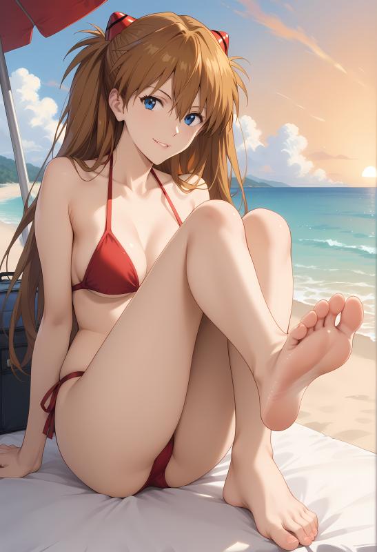 Animeiris - Asuka Langley Sohryu (Neon Genesis Evangelion) AI Porn