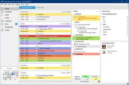 EssentialPIM Pro Business 12.1.3 Multilingual