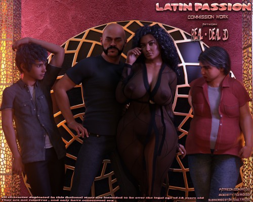 Real-deal 3D - Latin Passion 5 3D Porn Comic