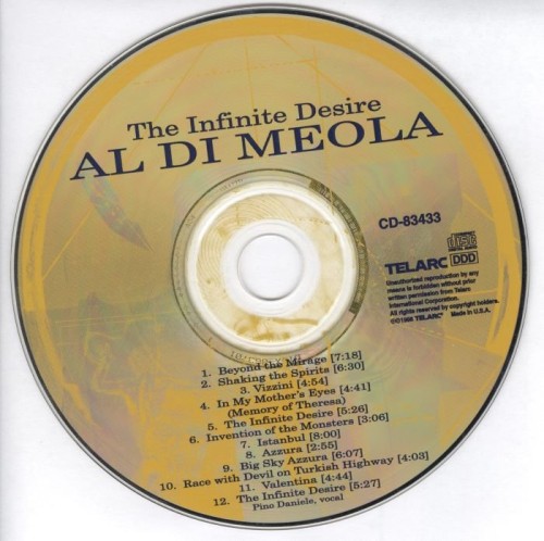 Al Di Meola - The Infinite Desire (1998) Lossless