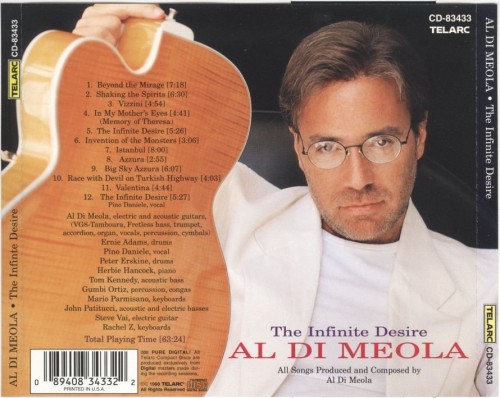 Al Di Meola - The Infinite Desire (1998) Lossless