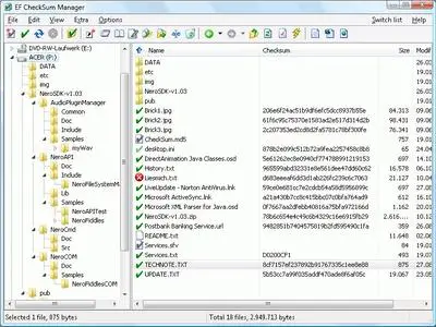 EF CheckSum Manager 25.02 Multilingual