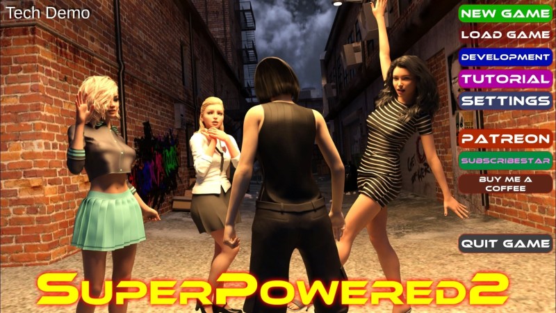 SuperPowered 2 - Version 0.03.00 by Night City Productions Porn Game