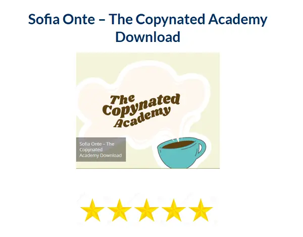 Sofia Onte – The Copynated Academy Download