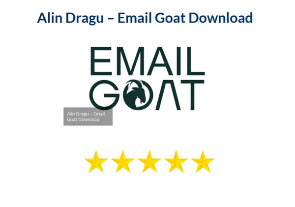 Alin Dragu – Email Goat Download