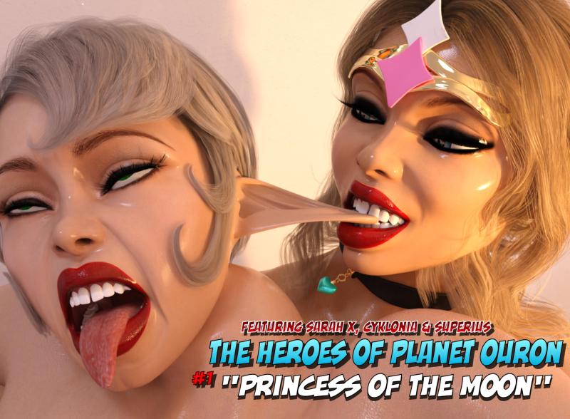 Labyssitory - Heroes of Ouron, Princess of the Moon 3D Porn Comic