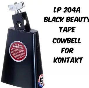 PastToFutureReverbs LP 204A Black Beauty Tape Cowbell For Kontakt! KONTAKT WAV