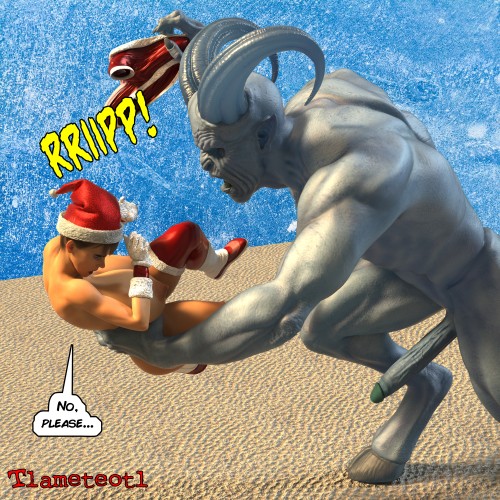 Tlameteotl - The Krampus 3D Porn Comic