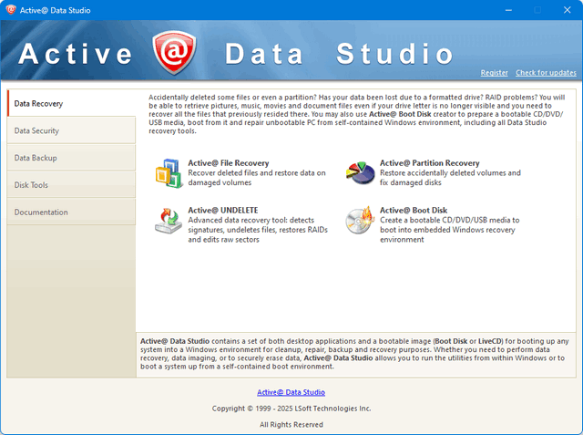 Active Data Studio 25.1.7