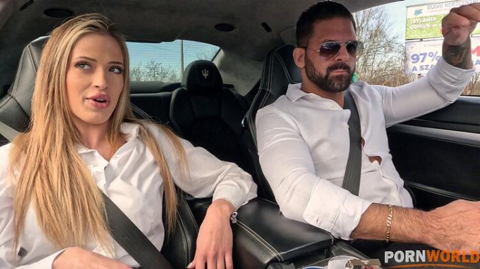 Ria Sunn : Blonde Babe Ria Sunn Takes Airtight DP Slamming After Car Crash GP2645 (FullHD 1080p) - PornWorld - [2025]