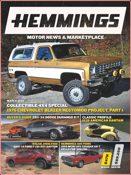 Hemmings Motor News - March 2025 USA