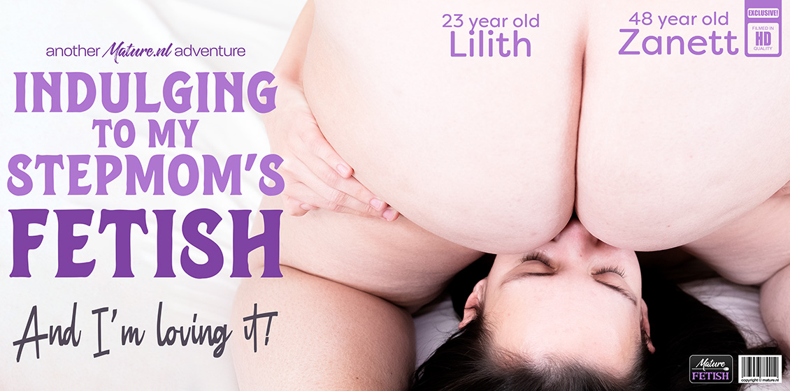 Lilith  & Zanett  - Curvy stepmom Zanett loves facesitting her big ass and hairy pussy on her fetish loving stepdaughter