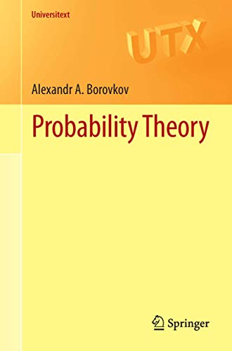 Probability Theory by Alexandr A. Borovkov (True PDF)