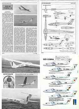 Letectvi+Kosmonautika 1986-7 - Scale Drawings and Colors