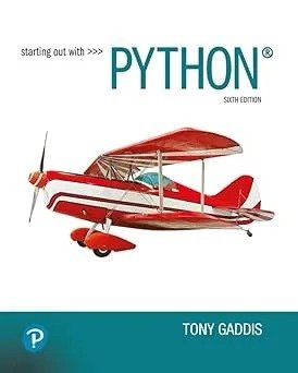 Starting Out With Python -- Revel 6th Edition