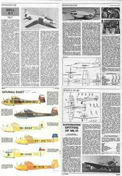 Letectvi+Kosmonautika 1986-9 - Scale Drawings and Colors