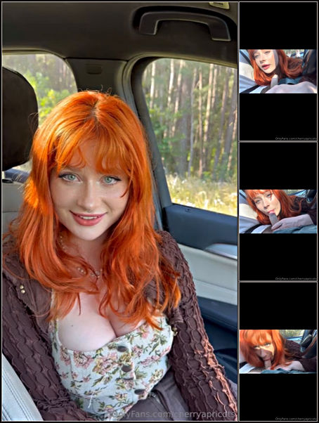 Cherry Apricots Car Blowjob Video Leaked - [Onlyfans] - 2025 (HD 720p)