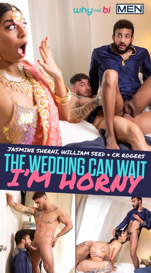 WhyNotBi - William Seed, CK Rogers & Jasmine Sherni - The Wedding Can Wait, I'm Horny