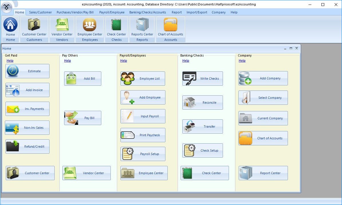HalfpriceSoft ezAccounting 3.15.9