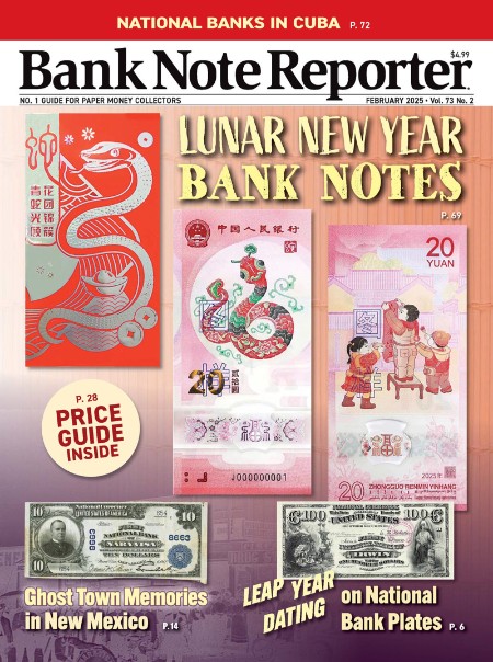 Bank Note Reporter - February 2025