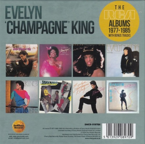 Evelyn 'Champagne' King - The RCA Albums (1977-1985) (2020) 8CD  Lossless