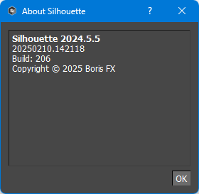 Boris FX Silhouette 2024.5.5