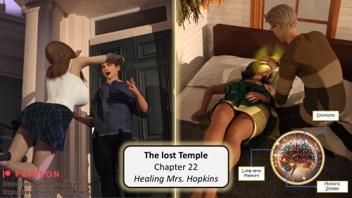 Hexxet - The Lost Temple 22 3D Porn Comic