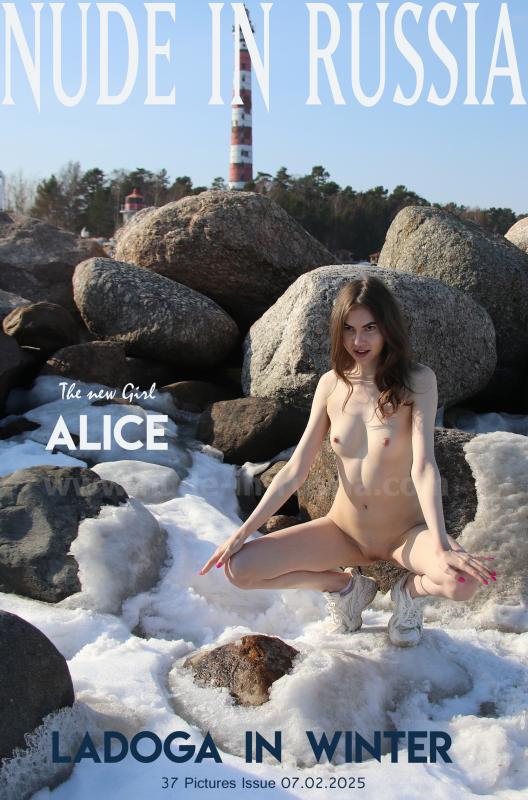 2025-02-07 Alice X - New Girl - Ladoga in Winter